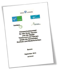 Position Bündnis 90/Die Grünen Grefrath zum Entwurf des Klimaschutzkonzepts