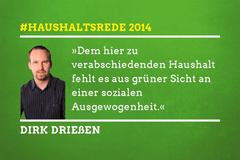 Haushaltsrede 2014