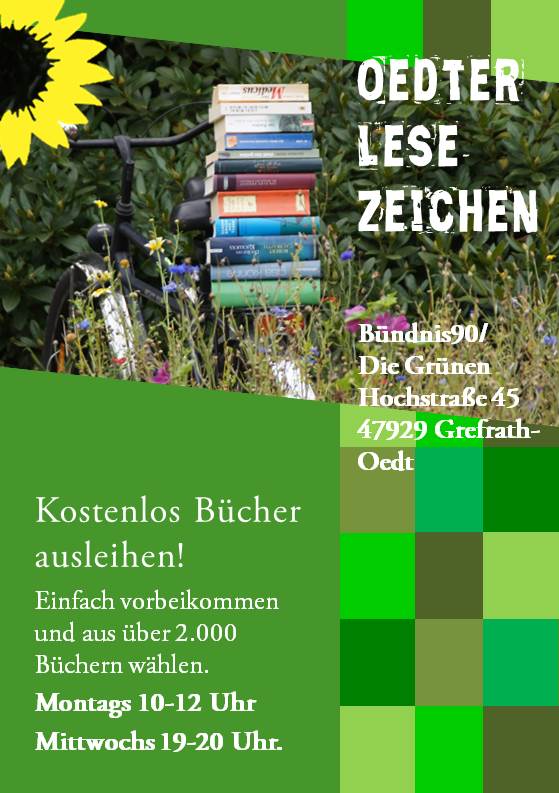 Oedter Lesezeichen