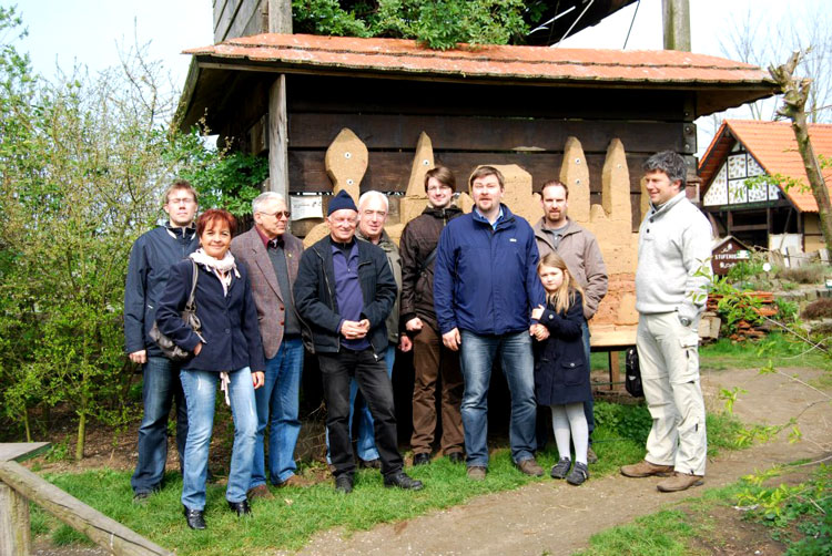 Grefrather Grüne besuchen mit Direktkandidat Christoph Szallies den Naturschutzhof