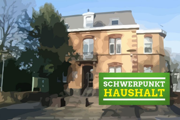 Schwerpunkt Haushalt