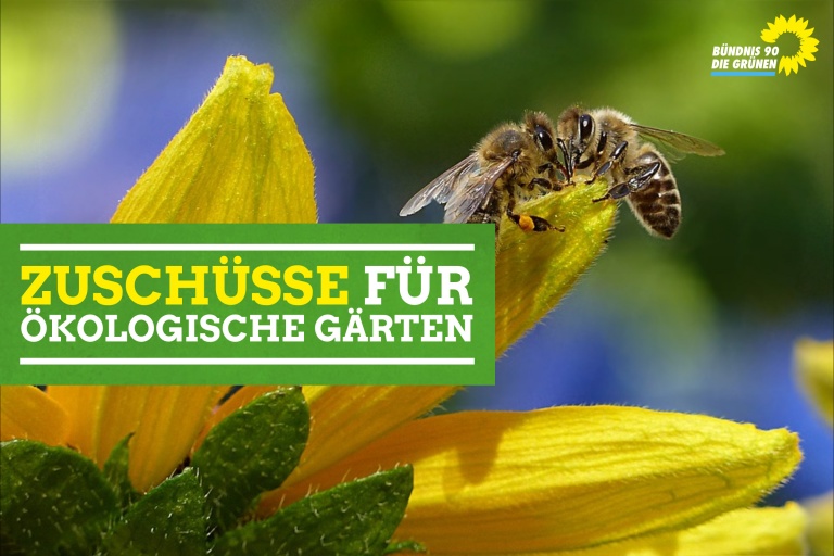 Zuschüsse für ökologische Gärten – Wie kann es gehen ???