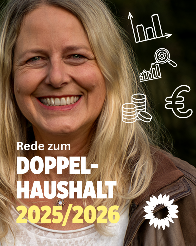 Klimaschutz darf nicht der Spartopf für die Haushaltssicherung sein – Rede zum Doppelhaushalt 2025/2026