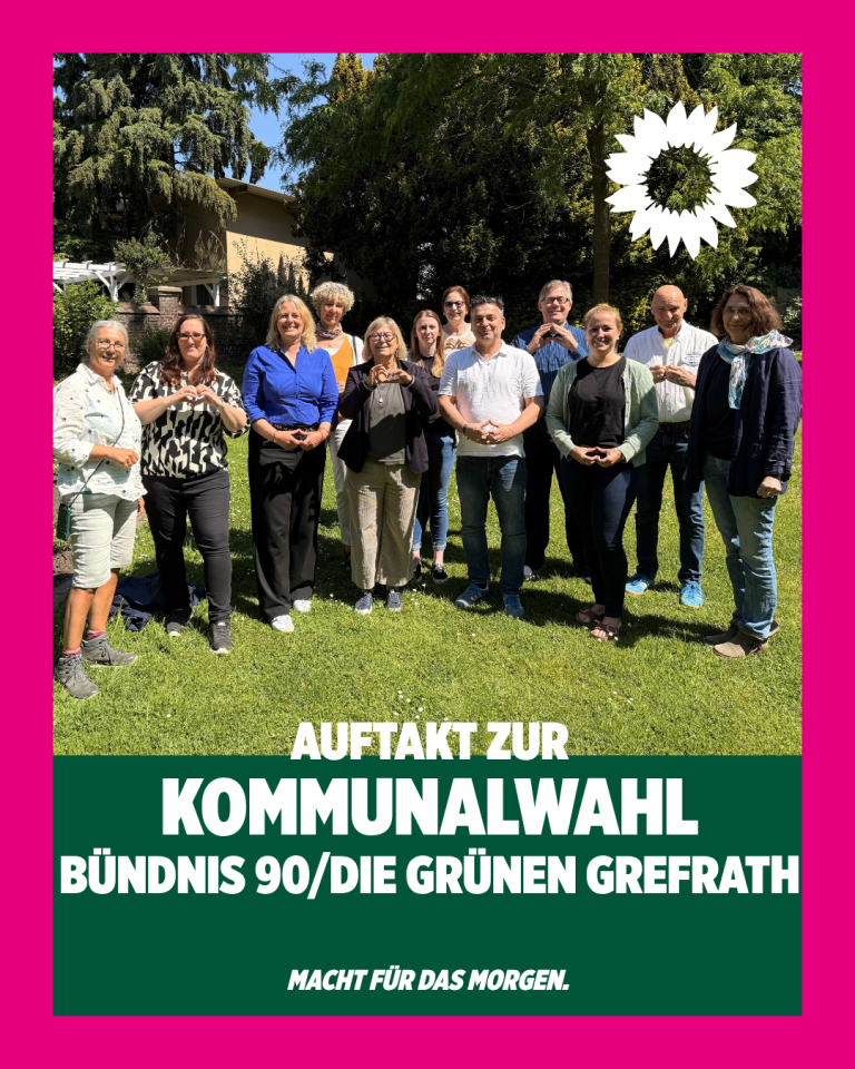 Grefrather Grüne stellen Kandidat*innen für Kommunalwahl 2025 auf